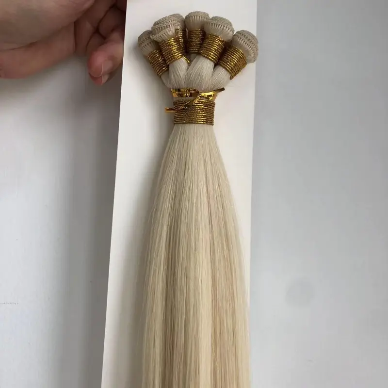 What is hand tied hair extensions